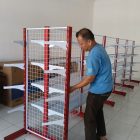 Pemasangan Rak Minimarket di Sematang Borang Palembang
