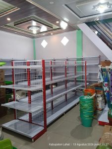 Rak Besi Minimarket Murah Palembang